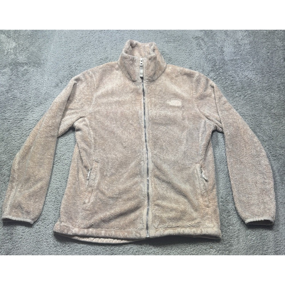 The North Face‎ Jacket Womens L Pink Osito Fleece Fuzzy Sherpa Cozy